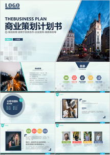 商業策劃計劃書投資合作企業宣傳ppt模板下載 40頁 其他熊貓辦公