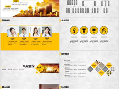 大氣商業(yè)策劃書創(chuàng)業(yè)計劃項目投資PPT模板